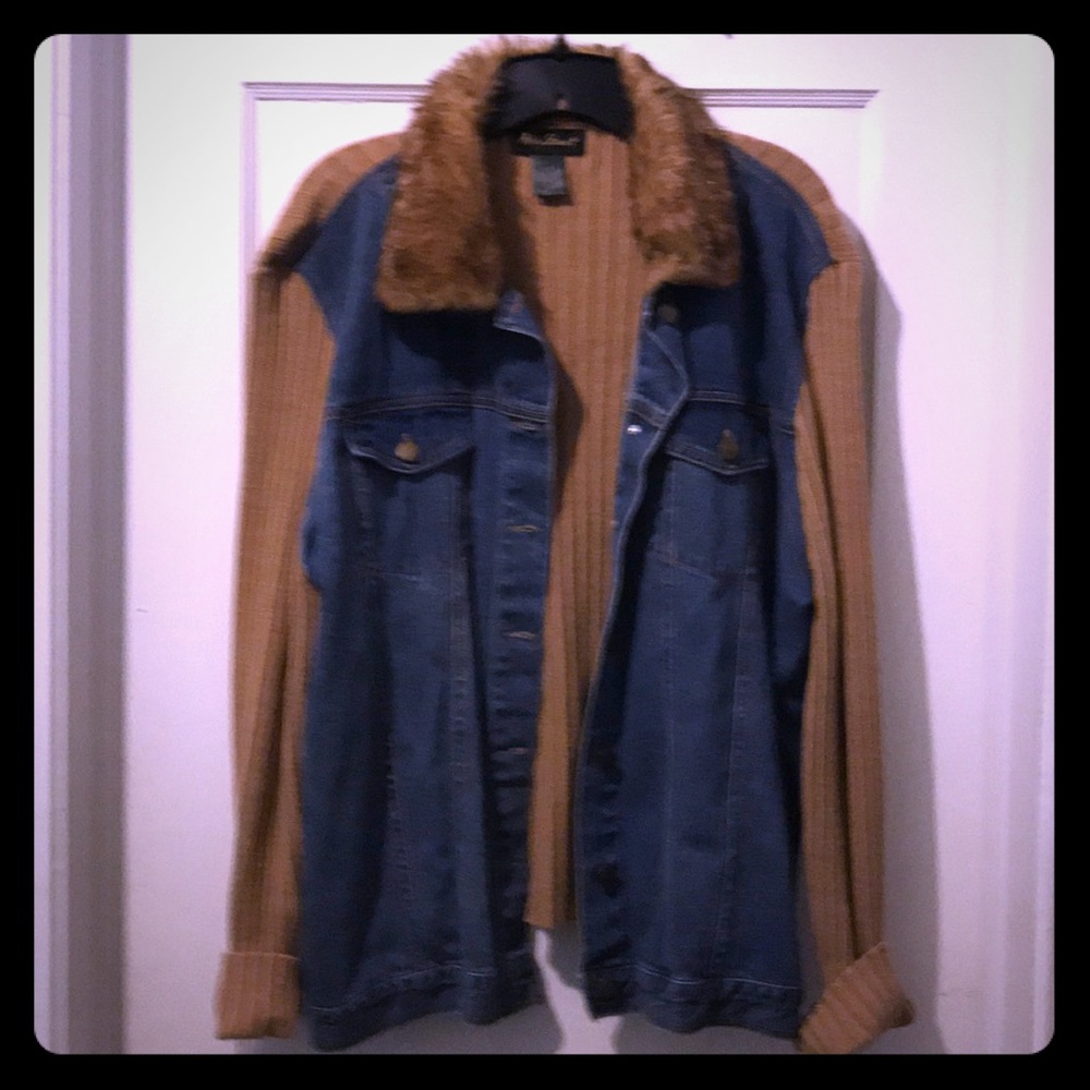 Ashley Stewart denim jacket